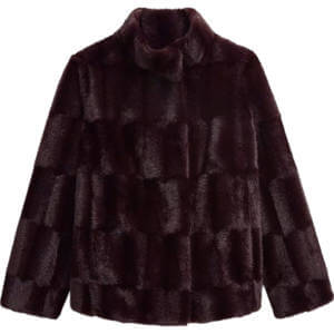 Hobbs Andrea Faux Fur Coat